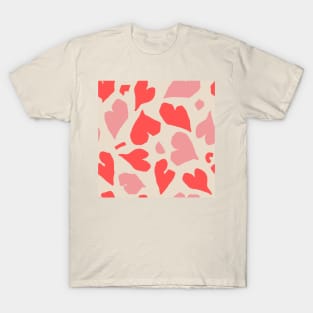 Pink Matisse Hearts T-Shirt